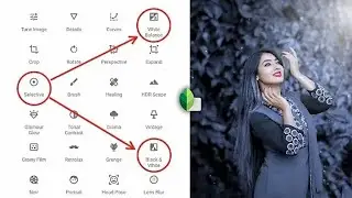 Snapseed Dark Grey😱 Tone Photo Editing 2025 | Snapseed Face Smooth Best Photo Editing
