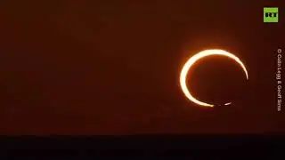 Sun set scene