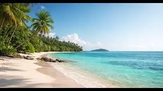 Beach Waves for Sleeping | Relaxing Ocean Sounds | No music