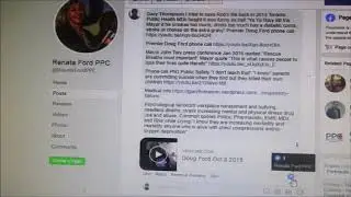 Renata Ford wife of deceased Mayor of Toronto Rob Ford on saving your lives