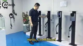 B2 Portable AC EV Charger 3.5kw 7kw 11kw 22kw from ZY Caraok EV Charging factory