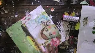 Seek Beauty - Mixed Media Art Time Lapse by Kelly Rae Roberts