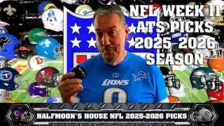 NFL Week 11 ATS Picks for the 2025-2026 Football Season