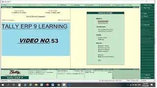 COST CENTRE IN TALLY ERP 9 - ALLOCATE COST - REPORTS COST CENTREWISE