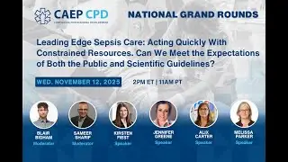 12NOV25 NGR - Leading Edge Sepsis Care