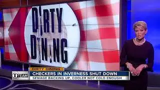 Dirty Dining: Checkers closed due to sewage
