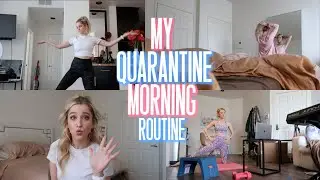MY QUARANTINE MORNING ROUTINE | Margie Mays