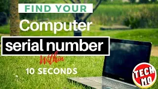 How to find computer serial number? 