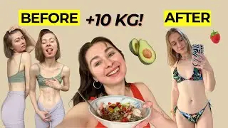 realistic* WHAT I EAT IN A DAY! orthorexia recovery, easy and healthy recipes + my workout