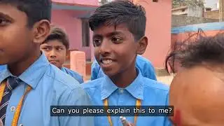 Bihar: School boys react to SLS