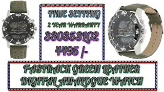 Fastrack Digital Analogue Watch Time Configuration || Analogue Digital Watch Review #fullpackage