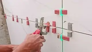 Best way to level tile || How to Use a Tile Leveling System the Right Way ||Tile Leveling System