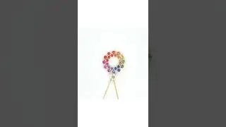 Rainbow sapphire necklace #jewelry #jewelrydesign