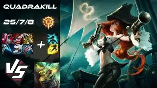 BOTTOM Miss Fortune vs Zeri [QUADRAKILL] - EU Grandmaster Patch 14.14