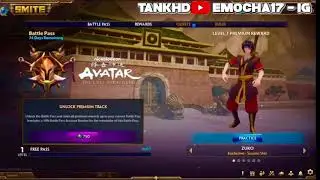 Smite 7.7 Mid Season avatar - Reveal Battle pass skins and Award levels