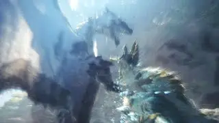 Rathalos vs Zinogre vs Diablos Turf War Natural Cutscene | No Hunter/Music