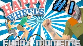 RustyGaming happy wheels funny moments #1 (first video)