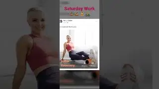 Saturday Work|My Fitness Journey #fitnessjourney #fiton #fitnessmotivation #wellness