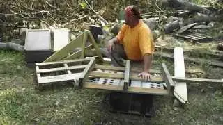PALLETS Beekeeping Low Cost Light Weight Beehive Treated Pallet Building Ga.Beekeeper John Pluta