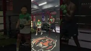 Самый высокий боксёр в мире с самым гладким левшой, которого вы когда-либо видели? 🥶 #Бокс