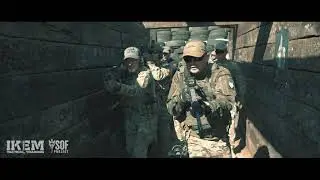 Tactical training in a shoothouse