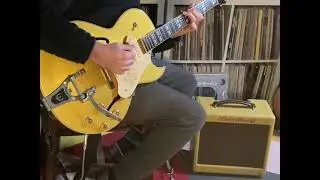 Tweed Champ 5f1 by Achillies &ldquo;Apollo C5&rdquo; - with Hollow-body Epiphone 295 (p90&rsquo;s)