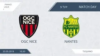 AFL18. France. Ligue 1. Day 9. Nice - Nantes