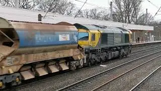 66416 6Y17 Acton Bridge - Carlisle Yard Engineers, Sun. 7th December 2025