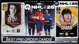 THE BEST NHL 26 HUT PRE-ORDER CARDS TO CHOOSE! RANKING ALL 12