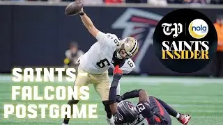 Saints at Falcons postgame show