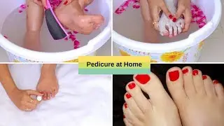 FEET WHITENING PEDICURE AT HOME - REMOVE SUN TAN & WHITEN YOUR SKIN