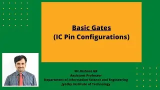 IC pin Configuration of Basic Gates(Tutorial 4)