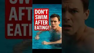 Why You Shouldn&rsquo;t Swim After Eating! ⚠️ | Science Behind It
