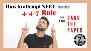 How to Attempt NEET 2020#Strategy To Attempt NEET 2020...