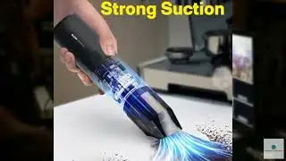 Review - HOTO Handheld Vacuum Cleaner Cordless, Desk Vacuum Cleaner Compressed Electric A