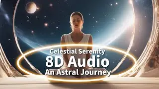 Celestial Serenity An Astral Journey 8D Audio Meditation Experience🎧 Enjoy 8Deffect with headphones