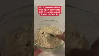DIY Quicksand Experiment! #Science #STEM #ScienceExperiment #DIY #Quicksand #Shorts