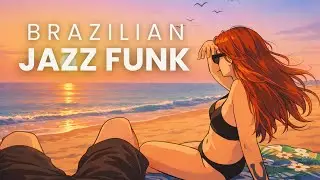 Brazilian Jazz Funk Vibes 🇧🇷☕ Smooth Sax & Cozy Grooves for Work, Reading & Coffee