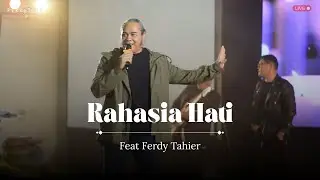 Rahasia Hati - Ferdy Tahier | Live performance with Perkustik