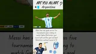 Argentina - Champions Qatar World Cup Final 2022| 10 Interesting Facts | Are You Aware ? | Check It