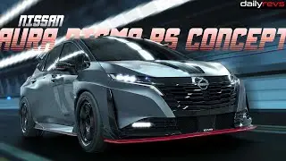 Концепт Nissan Aura NISMO RS | Высокопроизводительный &laquo;горячий хэтчбек&raquo;!