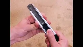 BAUHAUS Lifehacks &ndash; Cuttermesser brechen