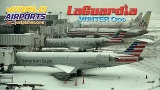 New York La Guardia : Winter Ops!
