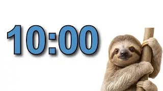 10-Minute Timer (Sloth)