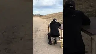 Shooting the POF USA P415, @ 100 yards #leadtherapy #kuiu Gila