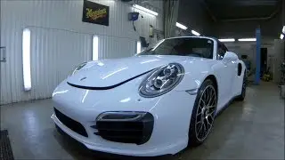 Exclusive Detailing 2015 Porsche 911 991 Turbo S PPF Removal and Max Protect Pro Elite + UGC + v3