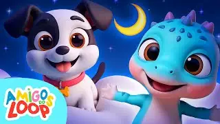 Boa noite amigos 🌙💤| Amigos do Loop - M&uacute;sica Infantil