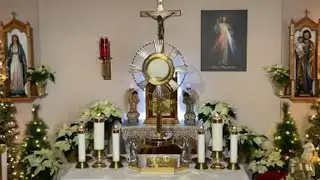 LIVE Eucharistic Adoration - Sisters of Divine Mercy