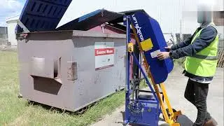 Rugged Powered Bin Lifter Australia