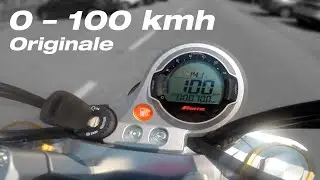 Fantic Caballero 125 4T (Scrambler) accelerazione 0-100 kmh &ndash; originale